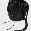 Waxed Cotton Hippie Bag Black