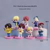 Entire Series Bangtan Boys 7pcs/Set Action Figures Doll Model Toy Rm Jin Suga Jhope Jimin V Jungkook Idol Cute Collectibles