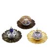 Ceramic Japanese-Style Incense Tray & Holder - Two-in-One Backflow and Stick Holder Ornament
