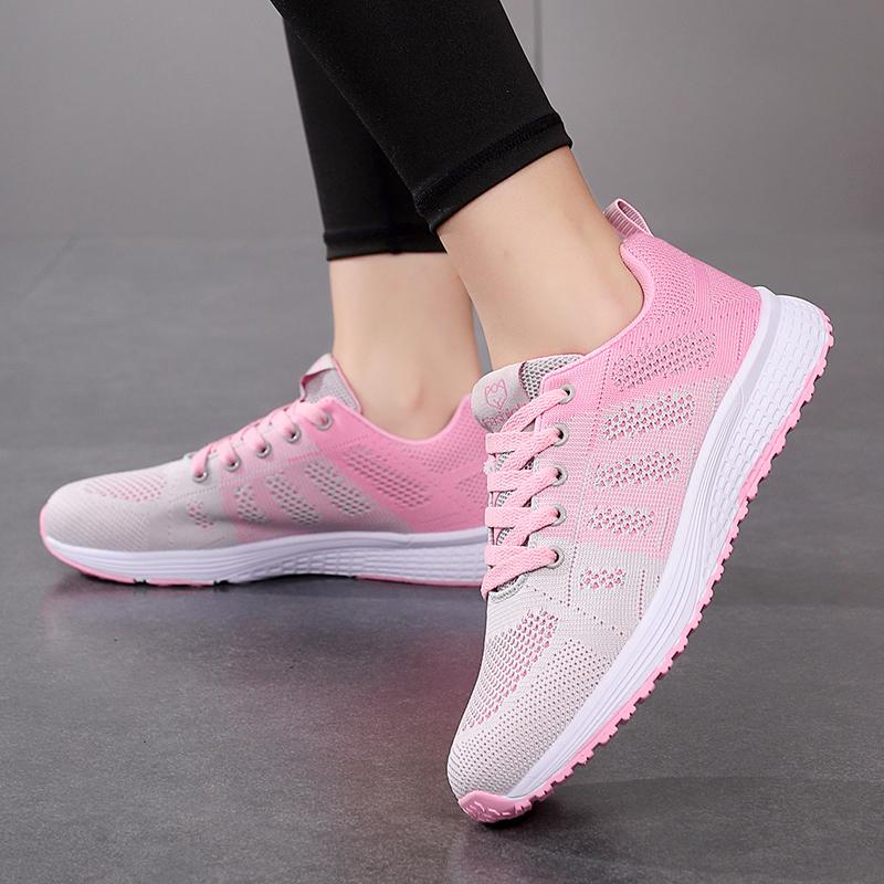 Women Sport Shoes Fashion Platform Sneakers Ladies Spring Winter Flats Running Shoes for Woman 2024