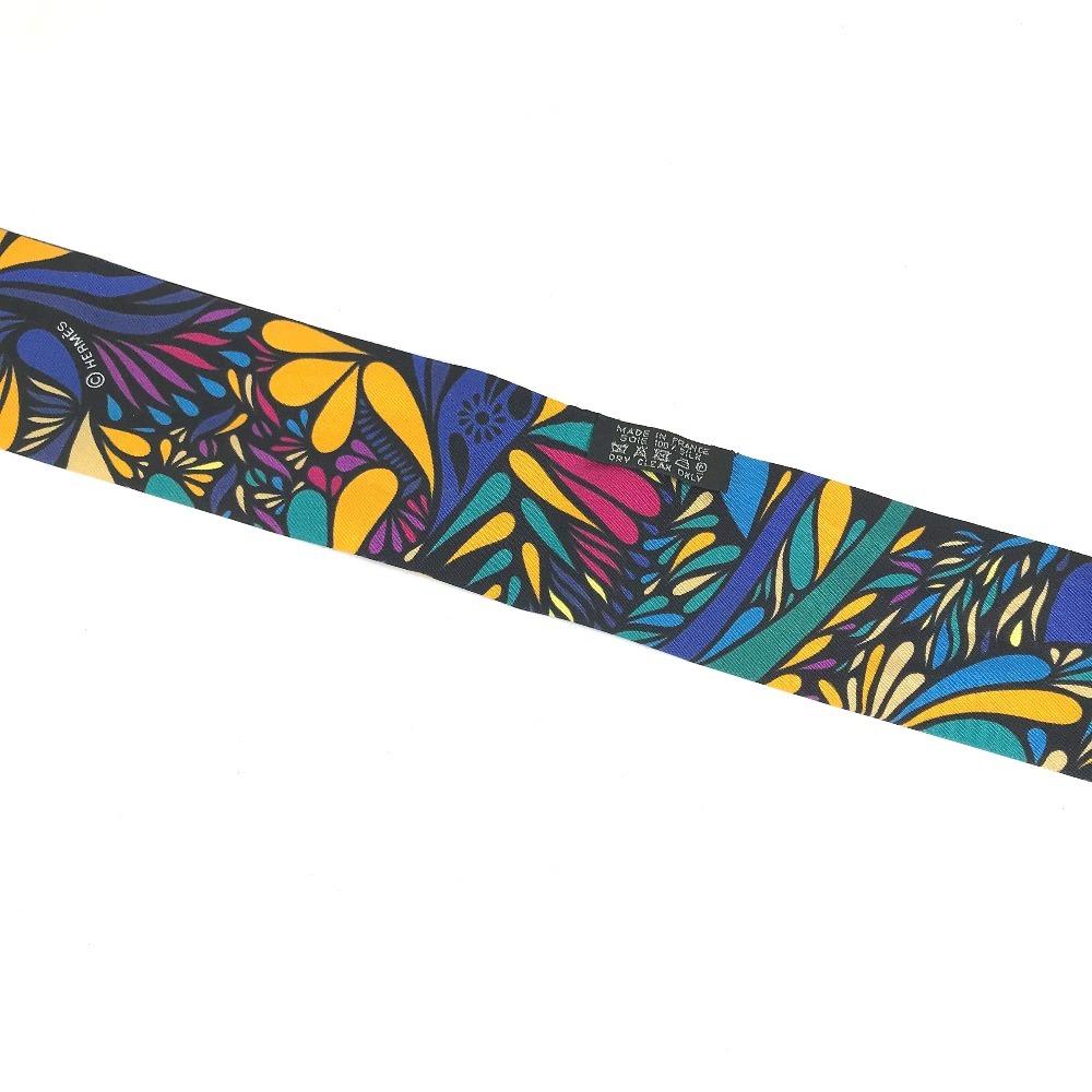 Hermes Twilly Twilly Twilly Scarf Silk Multicolore