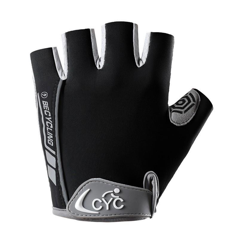 Womens Cycling Gloves Half-Finger Breathable Silicone Grip Shockproof Outdoor Sports Riding