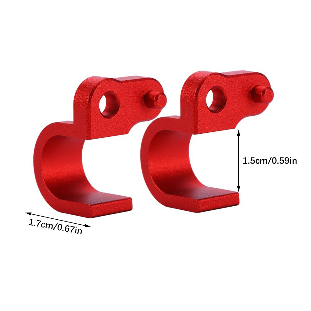 2 Stücke Motorrad Vorne Bremsleitung Schlauchschelle Halter CNC Aluminium Für Honda CRF250L CRF250M 2012 2013 2014 2015 crf 250 L/M Zubehör