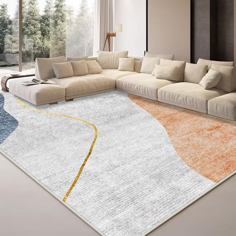 

Сучасний Абстрактний Килим Вітальня Килим Великої Площі Нековзний Килим для Спальні Гардеробної Кімнати Декоративний Килимок для Дивана Кавового Столика, який можна прати 60*90cm