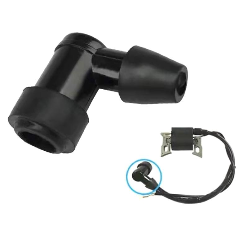 1pcs Spark Plug Cap 90 Degree Non Resistor Plug Cap Cover For Motorcycle Dirt Bike ATV Quad Buggy Scooter