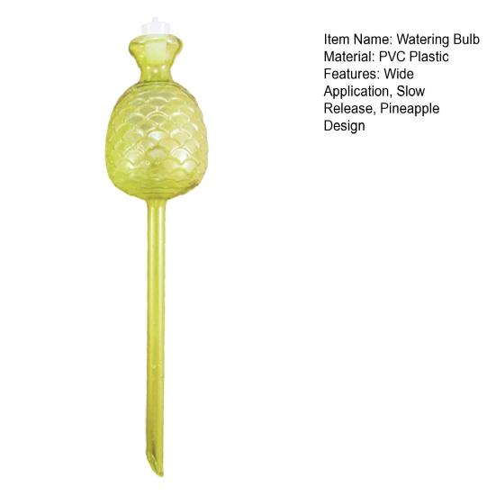 Self Watering Bulbs Pineapple Design Plant Watering Globes Planter Insert Automatic Watering Device for Indoor Outdoor Potted Plants
