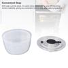 Large Capacity Salad Spinner Transparent Black Salad Washer  Vegetables and Fruits