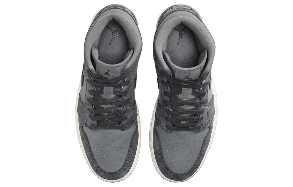 Jordan 1 Mid Distressed Smoke Grey Women's FJ3448-001