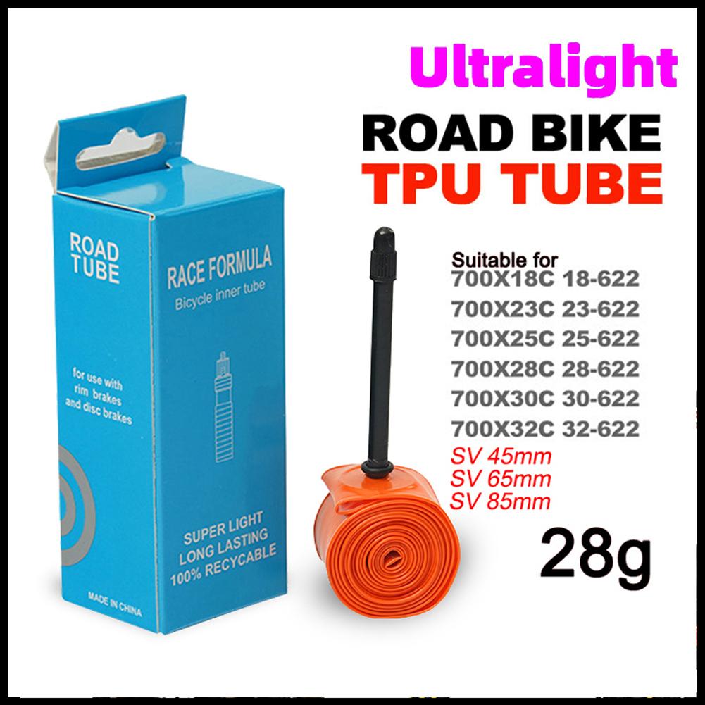 700c 45/65/85mm Lightweight Bicycle Inner Tube Presta Valve Road Bike Inner Tire Cycling Accessories