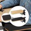 Computer Arm Rest Holder for Home and Office Table Extension Elbow Cushion Chairs Armrest Board
