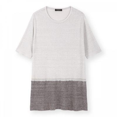 FURINA My Linen Fancyan ShorT Sleeve KniT T shirT
