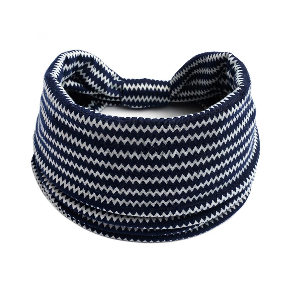 Bohemian Headbands for Women Cashew Flower Head Band Yoga Sports Hairband Elastic Cotton Wide Bandanas Headwear Hair Accessories