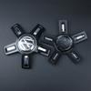 4 st 3BD601149B C8052K150 C1007K148 XW0609-15 C7072K143 C5067K144 Bil Logo Fälgkåpa Navkåpor Emblem för Volkswagen VW