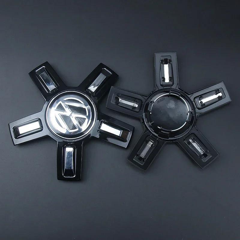 4 st 3BD601149B C8052K150 C1007K148 XW0609-15 C7072K143 C5067K144 Bil Logo Fälgkåpa Navkåpor Emblem för Volkswagen VW