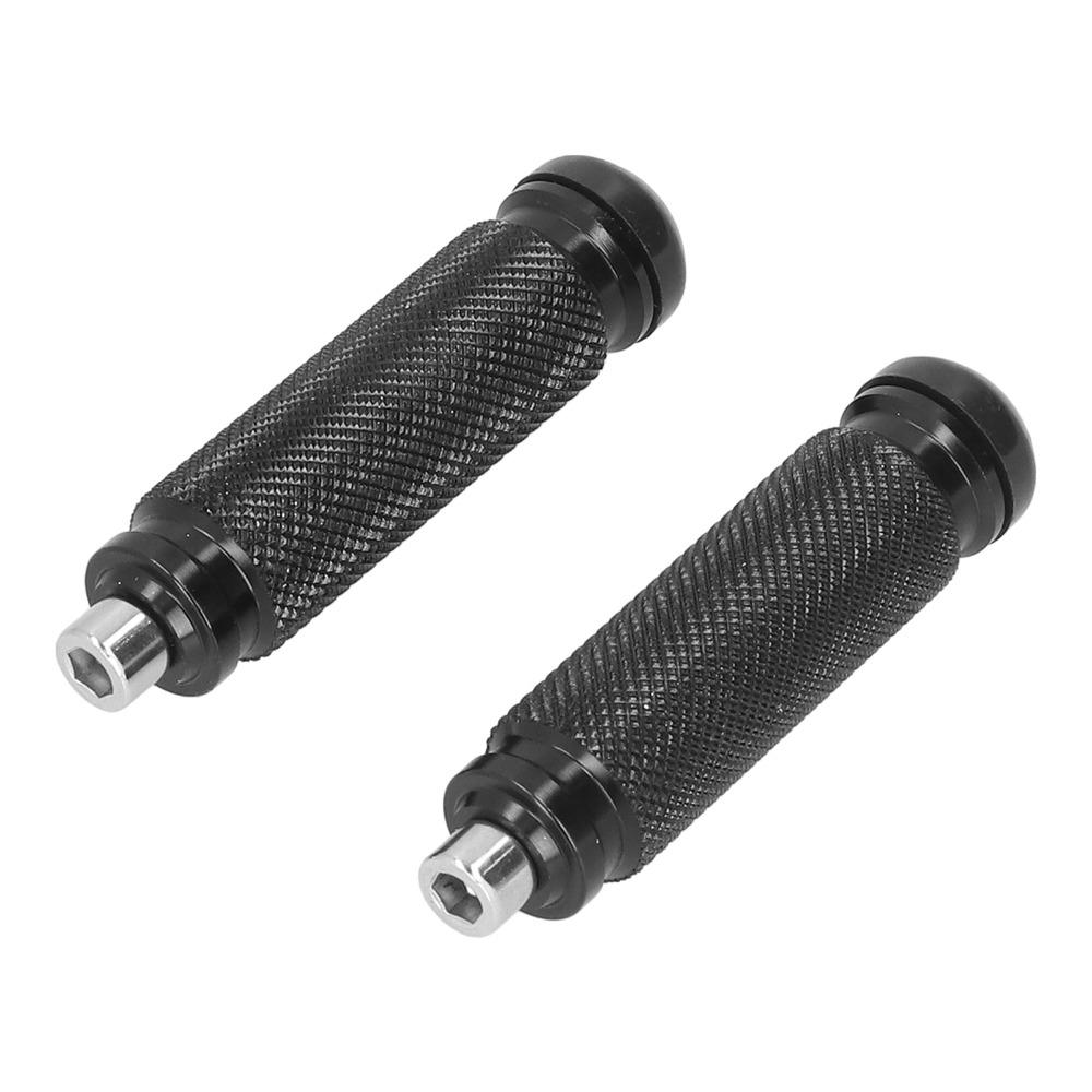 2pcs 8mm Motorcycle Frame Slider Black Drop Protector Anti Falling Protector Aluminum Alloy Anti Scratch Protector Riding Safety