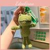 Entzückender Plüschfrosch Schlüsselanhänger Niedliches und weiches Accessoire für Mädchen-Taschen