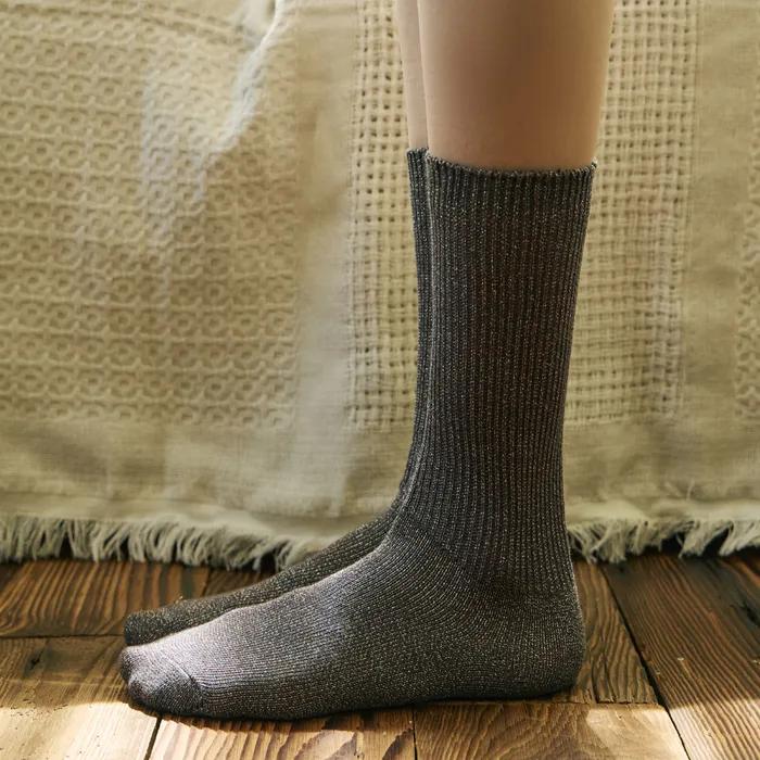 [Banana Sisters] Shine Glitter Socks 6 Colors