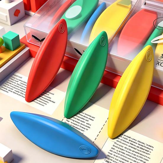 4Pcs Triangular Prism Eraser, Dustless Pencil Eraser for Students, Clean Wiping Large Bulk Erasers for Kids, School Supplies