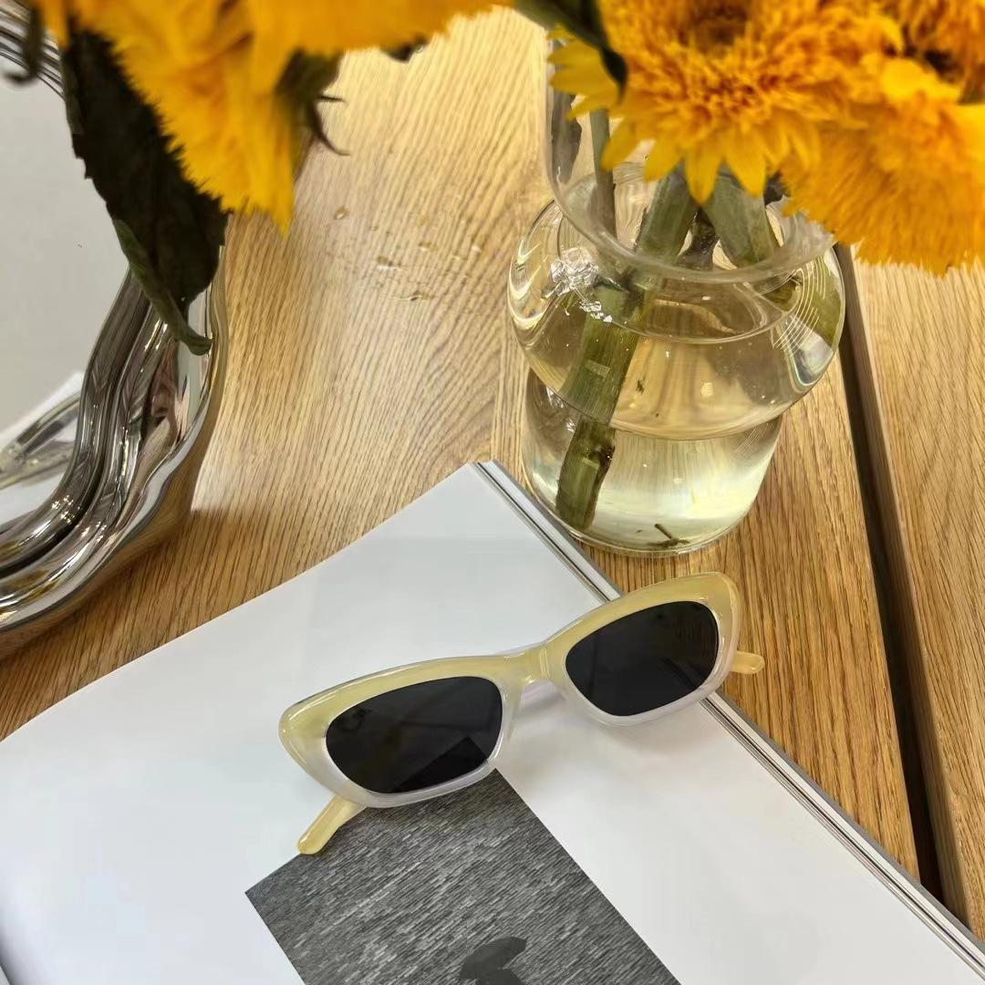 

European American Style Male Sunglasses Cat Eye Shape Anti-reflective Sun Eyeglasses Female Driving Travelling Man Sunglass