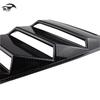 Ford Mustang 2015-2017 Gloss Black Rear Side Window Louvers