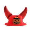 Halloween Tierhörner Verstellbar für Katzen Hunde Lustige Partyhüte Niedliches Teufelskostüm Süßes oder Saures Ausrüstung Satanisches Tierzubehör