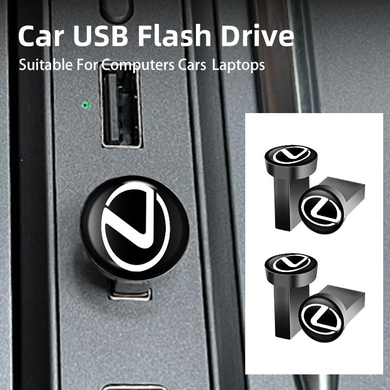 Innenaufkleber 16/32/64 GB Auto USB-Stick MINI Musik-Speicherstick Zubehör für Lexus UX250h RX450h CT200h RX400h NX300