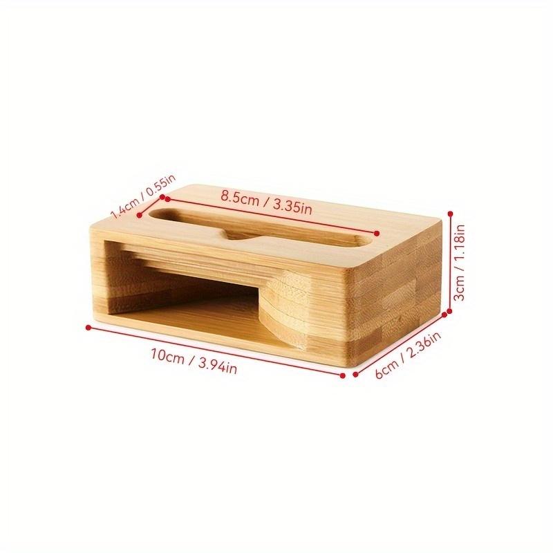 Wooden Smartphone Stand with Acoustic Amplifier, Universal Desktop Phone Holder with Sound Enhancement, Wooden Phone Dock Speaker