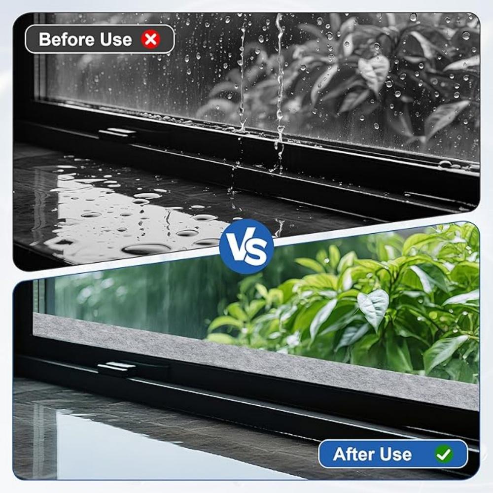 Condensation Absorbers Strip for Windows, Window Condensation Absorbers Strips,Anti Water Absorber, Window Moisture Absorber