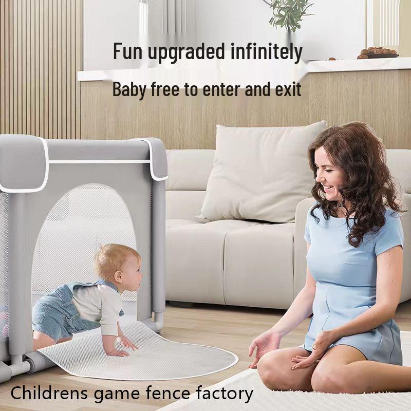 Indoor Baby Playpen: Safe Toddler Barrier & Crawling Area