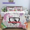 CSD Colo‑Colo Pattern Bedding Quilt Set  Home Decoration  Gift (1 * duvet cover + 2 * pillowcase  without core)