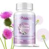 Milk Thistle Seed Capsules, Containing Dandelion Extract, 111.1 Mg, Nutritional Supplement, Suitable for Both Men and Women.