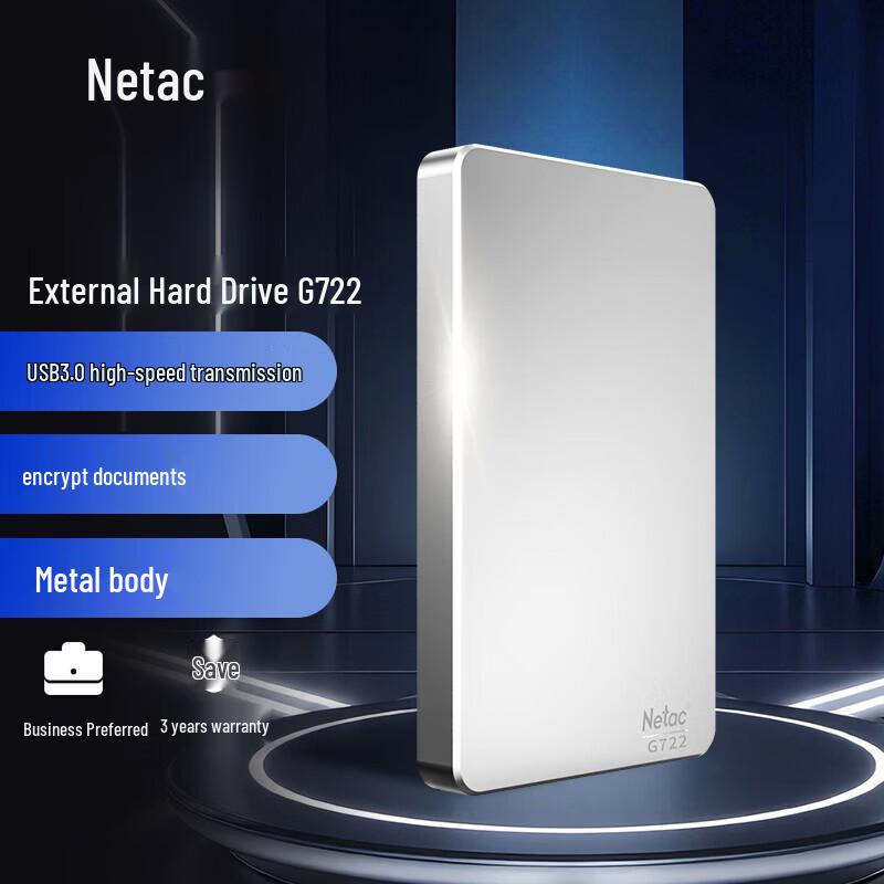 Netac G722 USB3.0 Portable External Hard Drive