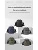 Men's Multi-Layer Business Crossbody Briefcase with Water Bottle Holder