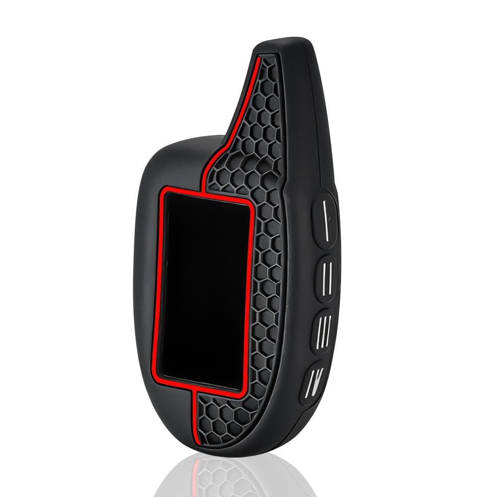 

New Fashion M7/M8/M9 Silicone Key Case For Scher-Khan Magicar 7/8/9/10/11/12 101 Lcd Two Way Car Alarm System Lcd Key Cover