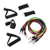 11Pcs/Set Durable TPE Tension Rope Set Portable Pull Rope Set Resistance Band Set  Fitness Equipment