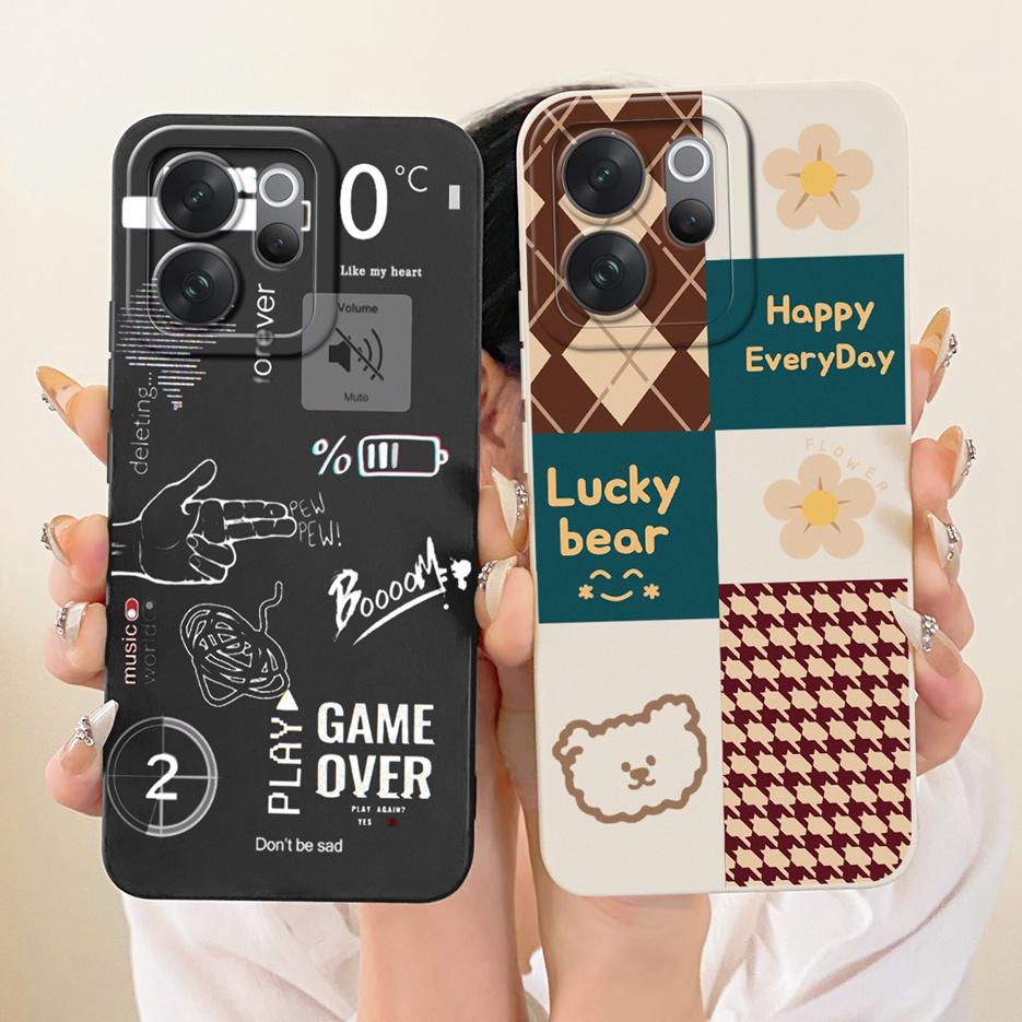 For Vivo V70 5G Case V2538 Luxury Art Painted Cover Soft Silicone Case For Vivo V70 Elite V2548 V 70 VivoV70 FE V70FE V2550 Bags