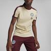 Puma Man City Year of the Rabbit Series Mcfc Ftblheritage T7 Tee Mini Logo Crew Neck Pullover Short-Sleeve Sports T-Shirt Men's Oatmeal