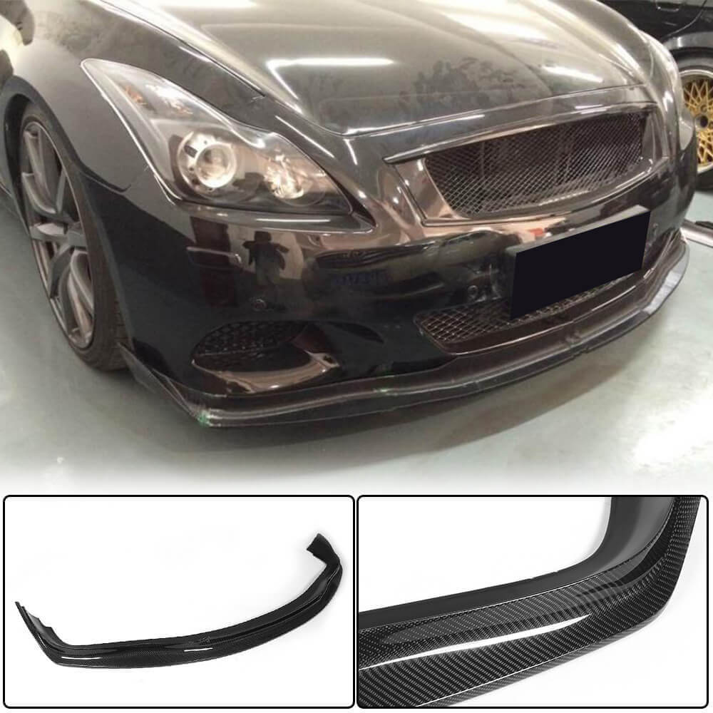 

Front Bumper Lip Cover (for G37 Coupe 2009-2013, Carbon) for Infiniti G25/G35/37 (V36/CV36)
