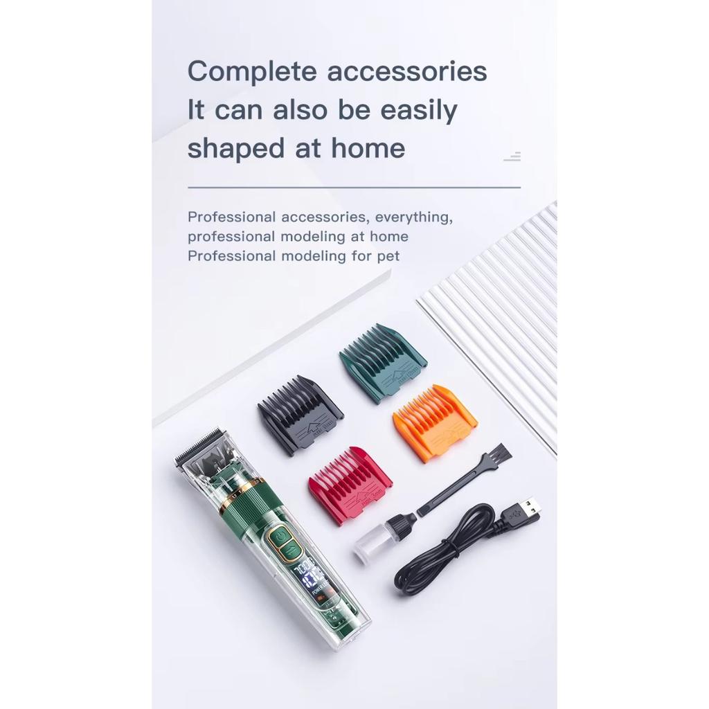 Domácí mazlíček, Elektrický strojek, Tři rychlosti, Pes, Elektrický strojek, Kočka, Holicí strojek, Zastřihovač, Sada, Stříhací strojek