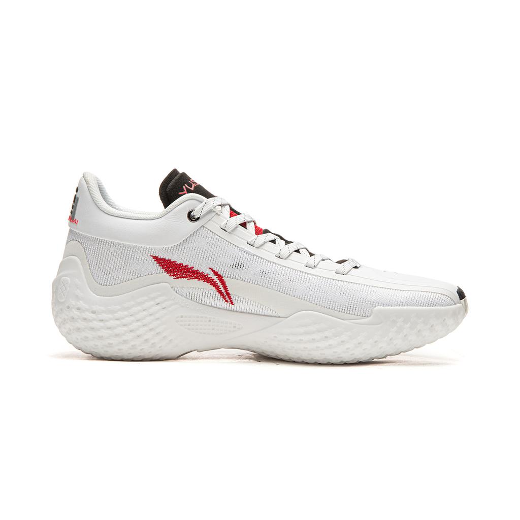 Li Ning Yu Shuai 20 Basketball Shoes Men Sneakers White Silver ABAW003-9