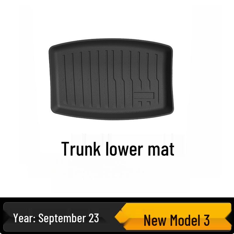 TPE Floor Mats for Tesla Model 3 Interior & Trunk