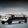1:32 Lengthened Car Simulation Alloy Car Model Sound and Light Pull Back Toy Car Ornament Wholesale