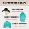 Clino 20 Pack Adhesive Hat Hooks, No Drilling Required, Durable and Stable Hats Rack, Home Organizer Hook, Cap Storage Display Hanger for Walls,