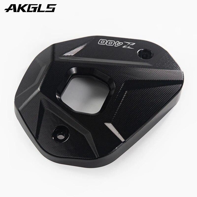 For Kawasaki ninja 400 Z400 NINJA400 2018- 2023 Motorcycle Rear Exhaust Hood Trim Cover Exhaust pipe Protection Accessories