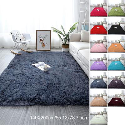 Plush Carpet    Ultra Soft Modern Area Rugs Square Shaggy Rug Home Room Plush Carpet Decor Floor Mat