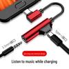 USB-C To 3.5mm Audio Adapter: Dual Function for Huawei Charging & Music