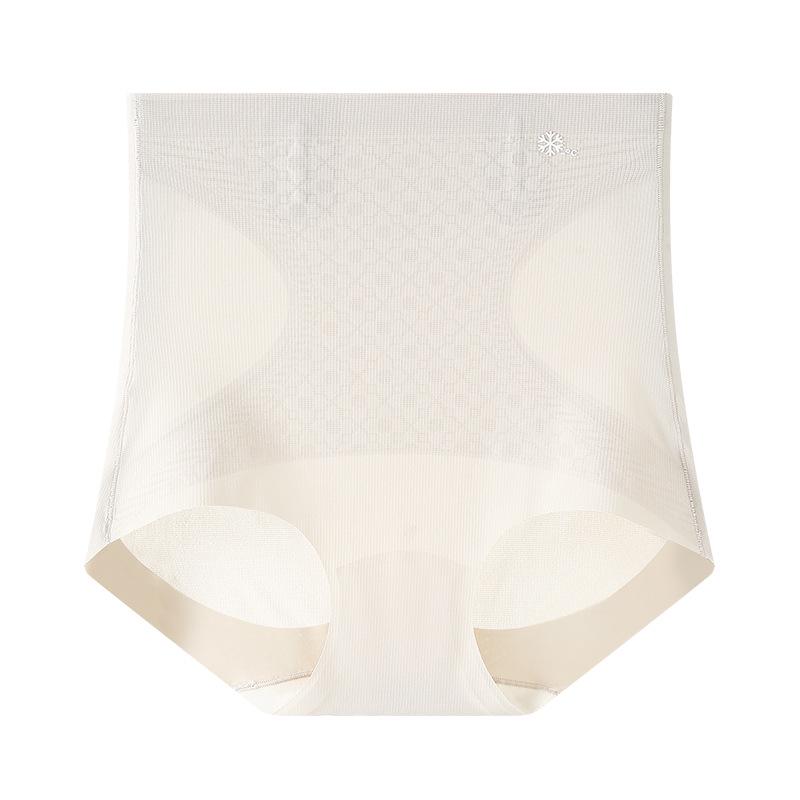 

Женские послеродовые трусики с высокой талией для контроля живота, бесшовные - дышащие, удобные летние шортики L (105-120 jin)