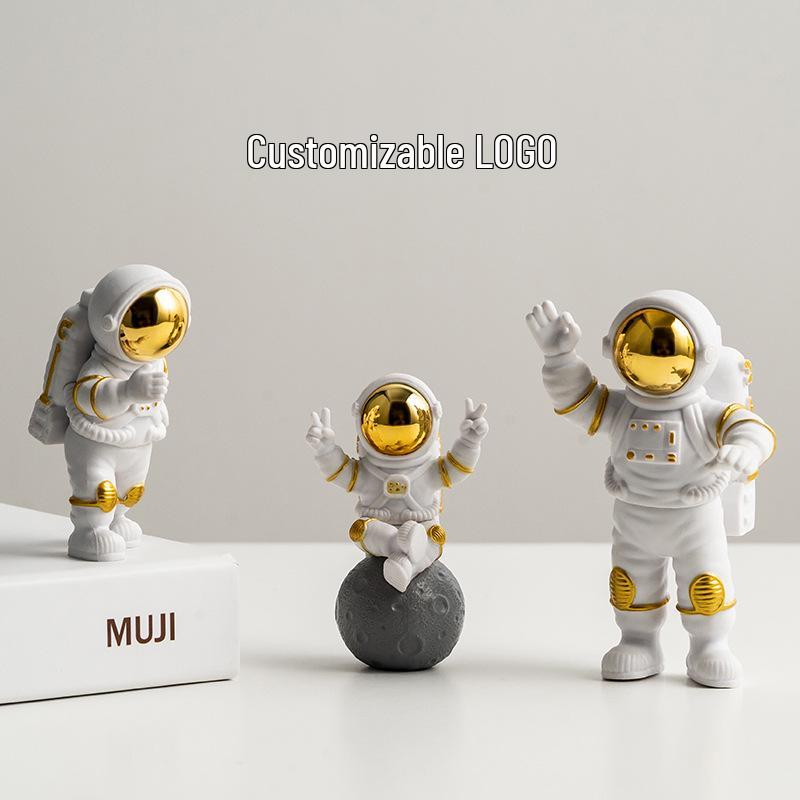 Astronauten-Figur-Ornament für Wohnzimmer oder Kinderzimmer - Weihnachtsgeschenk-Deko Weltraumfahrer