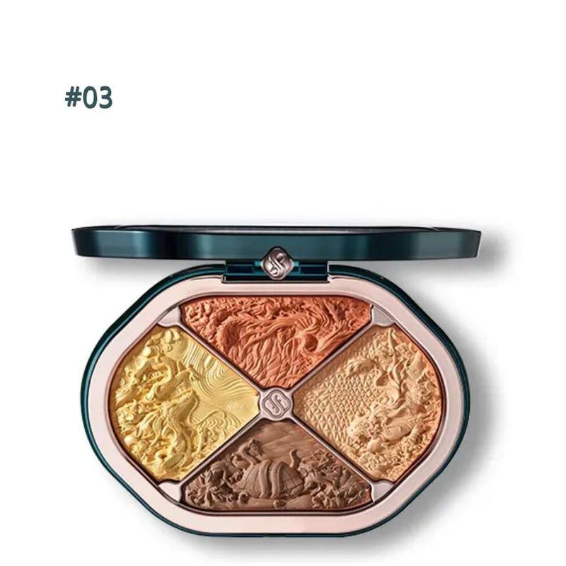 Florasis - Eastern Beasts Sculpting Makeup Palette - 3 Type