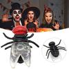 20Pcs Simulation Flies Realistic Spoof Vivid Disgusting Anti-fade Prank Props Mini Halloween Party Fly Model Animal Toy Party Supplies